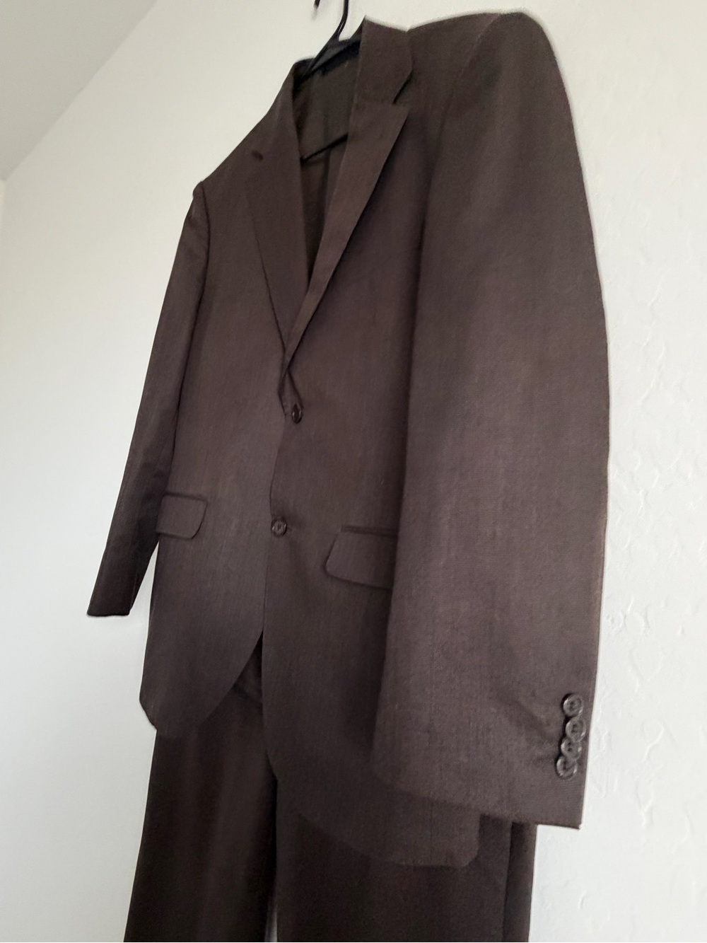 Pierre Cardin Dark Brown Two-Piece Suit - Picture 4 of 12